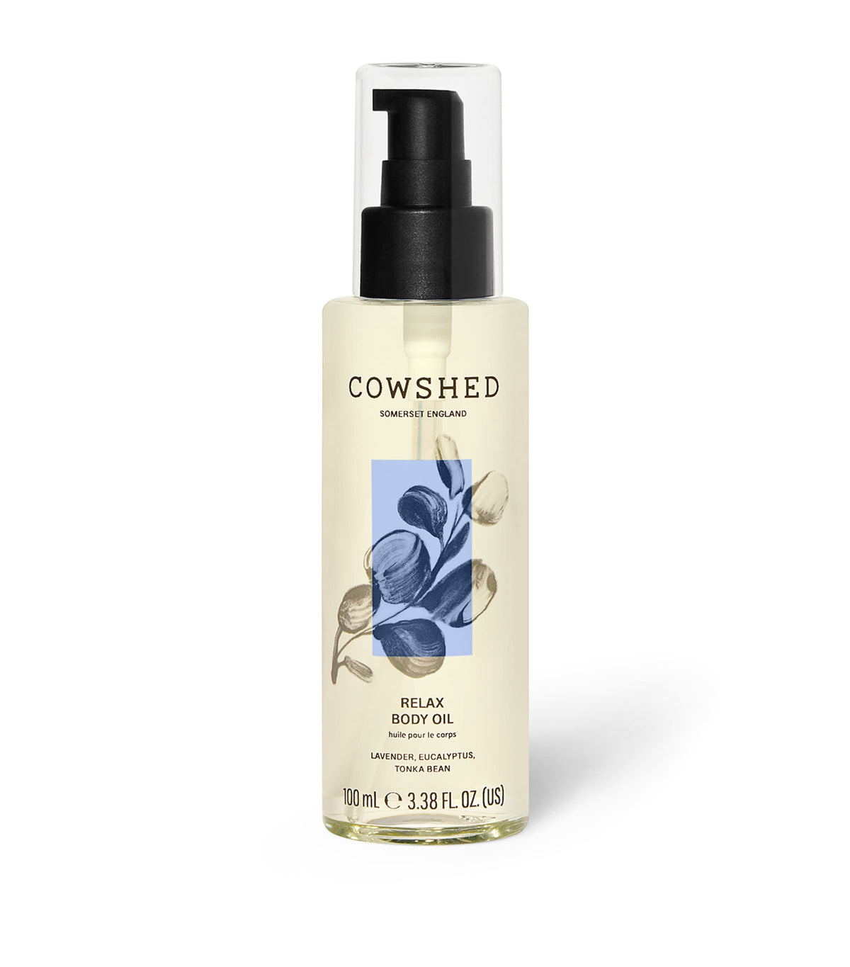 Cowshed Relax aromatherapy body oil 100ml, UK version