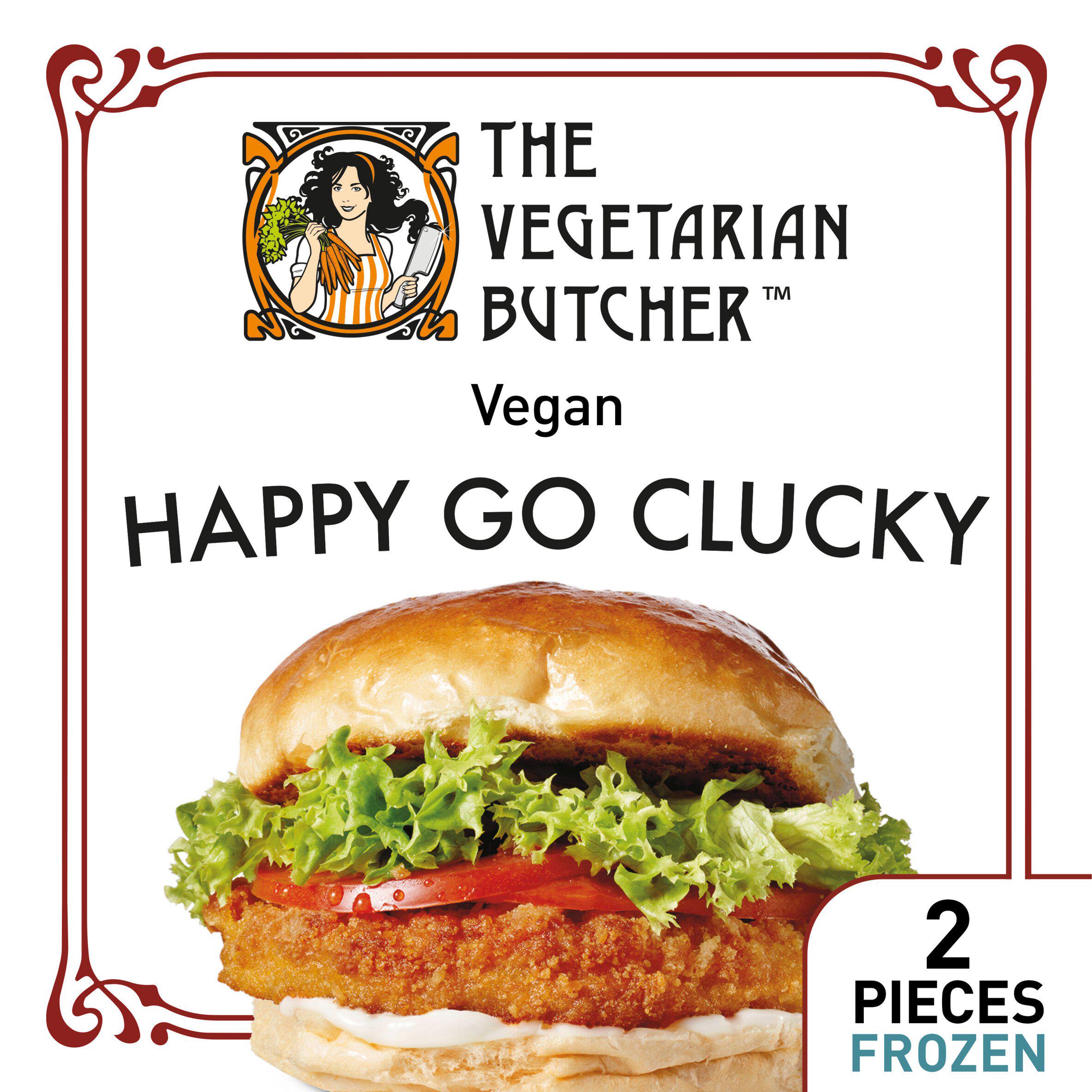 The Vegetarian Butcher Happy Go Clucky Vegan Chicken Burger 180g GOODS Sainsburys   