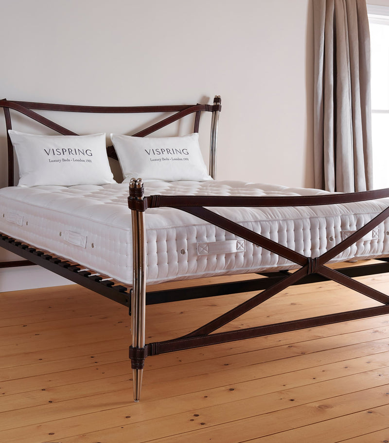Vispring Medium Bedstead Supreme mattress 150cm x 200cm (British brand)