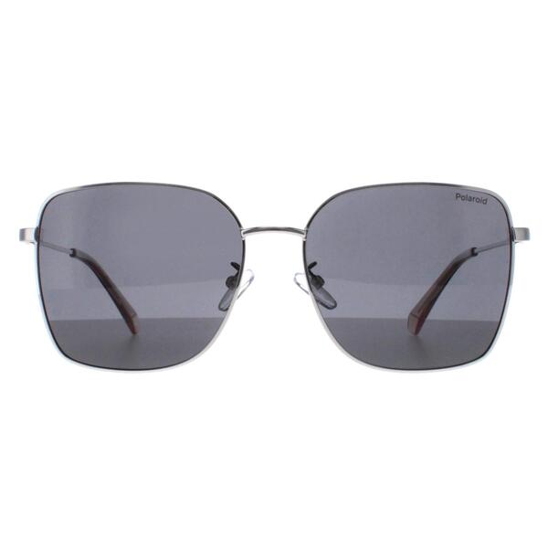 Polaroid women's silver polarized sunglasses, imported from the UK