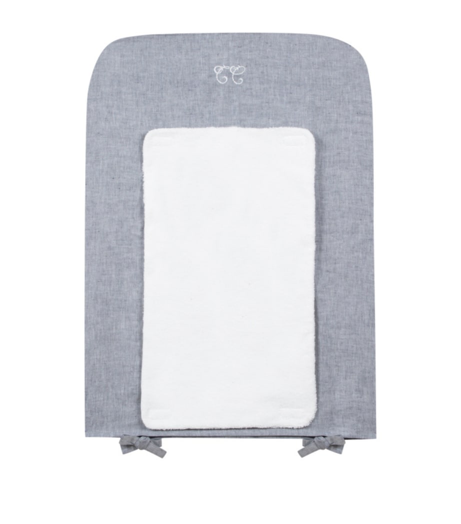 Tartine et Chocolat chambray changing mat cover (British brand)