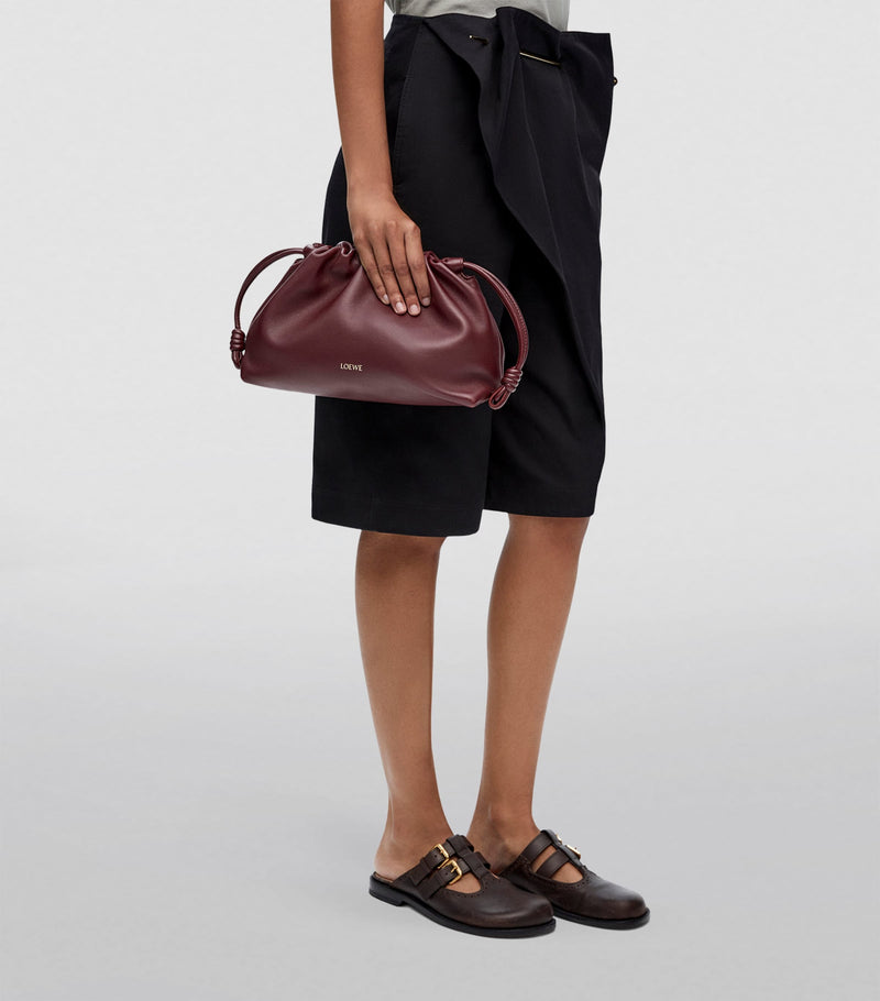 LOEWE Flamenco purse in lamb and calfskin leather, UK version