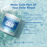 Natural Vitality magnesium drink mix unflavoured 200g, UK version