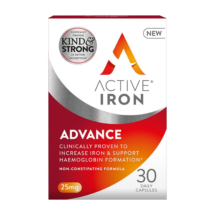 Active Iron Advance 25mg 30 Capsules