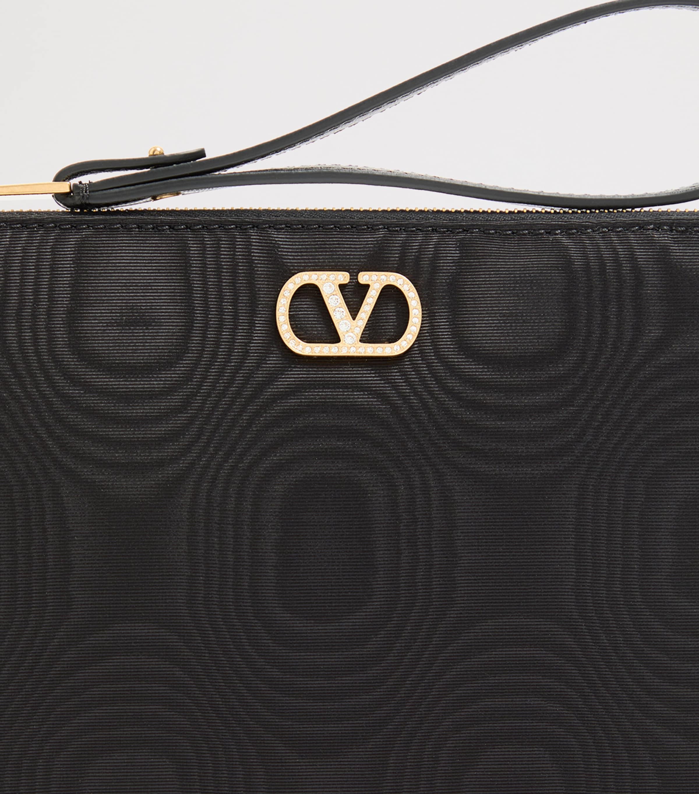 Valentino Garavani kleine Moiré-Tasche, importiert aus Großbritannien
