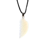 Myga angel wing pendant opalite, imported from the UK