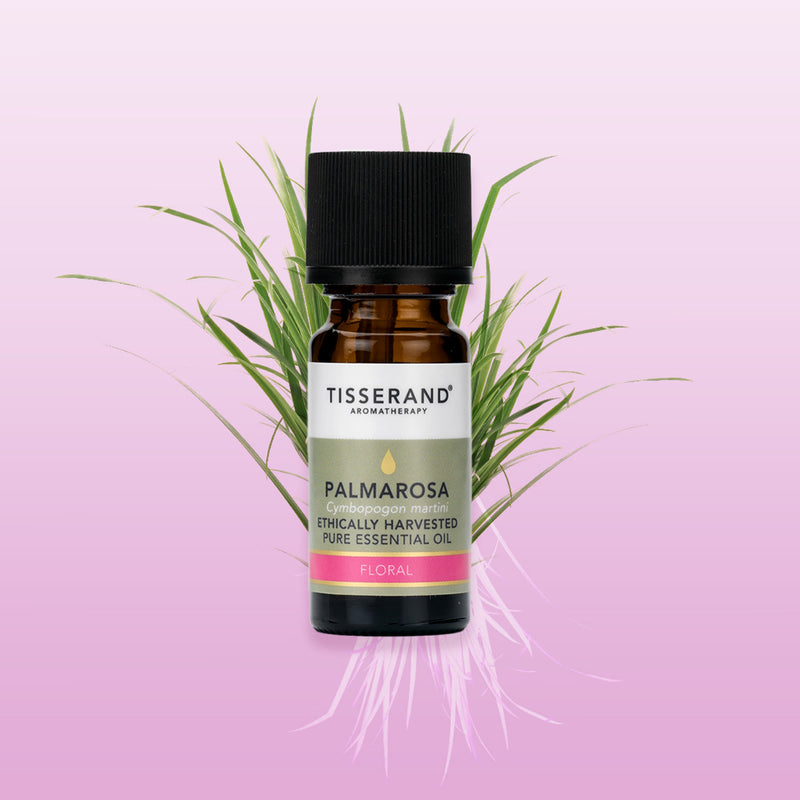 Tisserand Palmarosa pure essential oil 9ml (British brand)