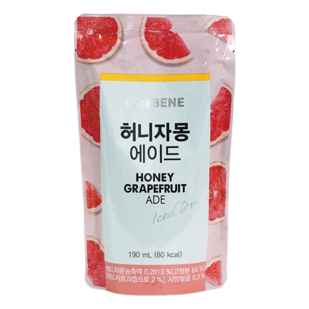 Caffebene honey grapefruit ade pouch drink - British product