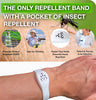 Insect repellent wrist band adjustable one size, imported from the UK