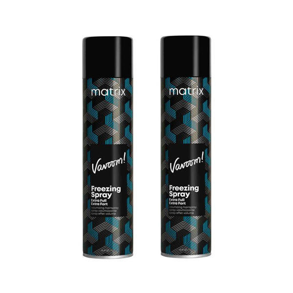 Matrix VaVoom Freeze Spray hairspray duo, volumising formula - British product