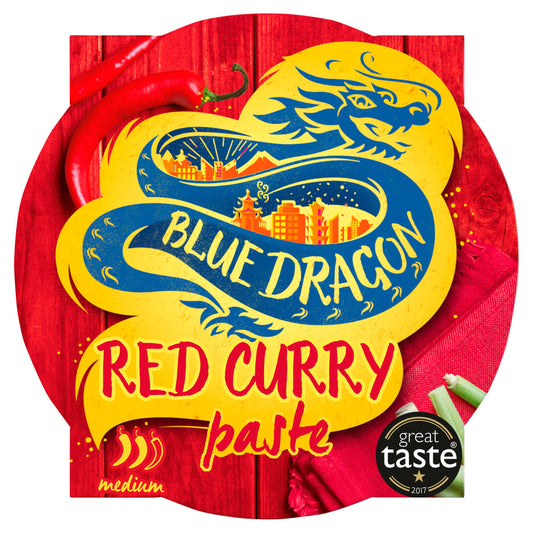 Blue Dragon Thai Red Curry Paste Pot 50g Indian Sainsburys   