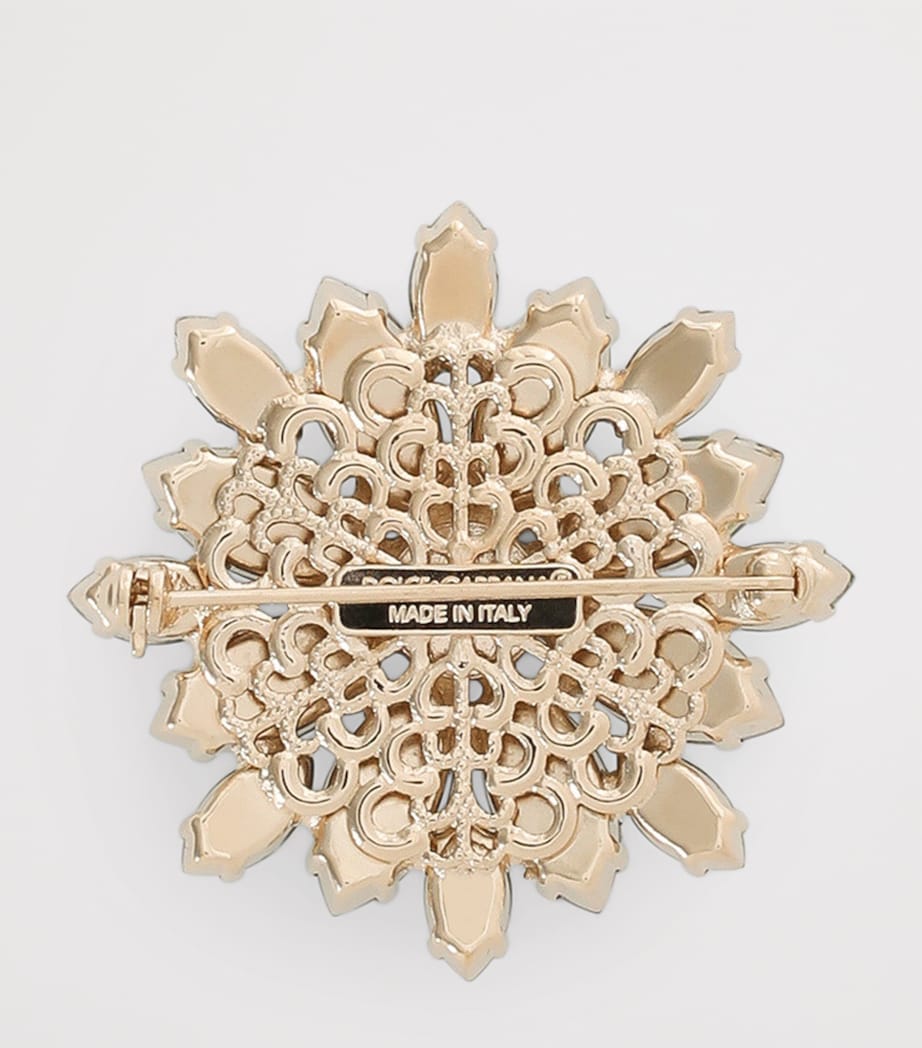 Dolce&Gabbana rhinestone brooch, UK version