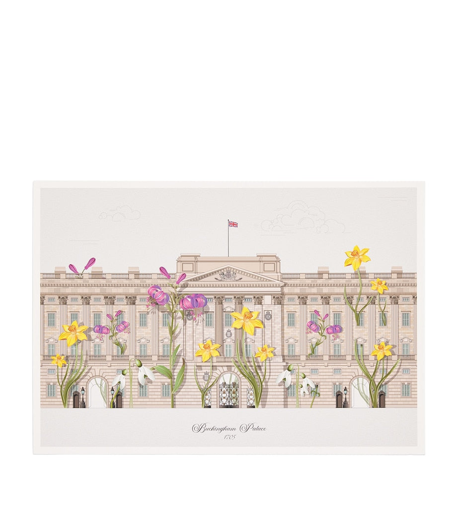 Konstantinos Chalaris Buckingham Palace print 42cm x 30cm, UK version
