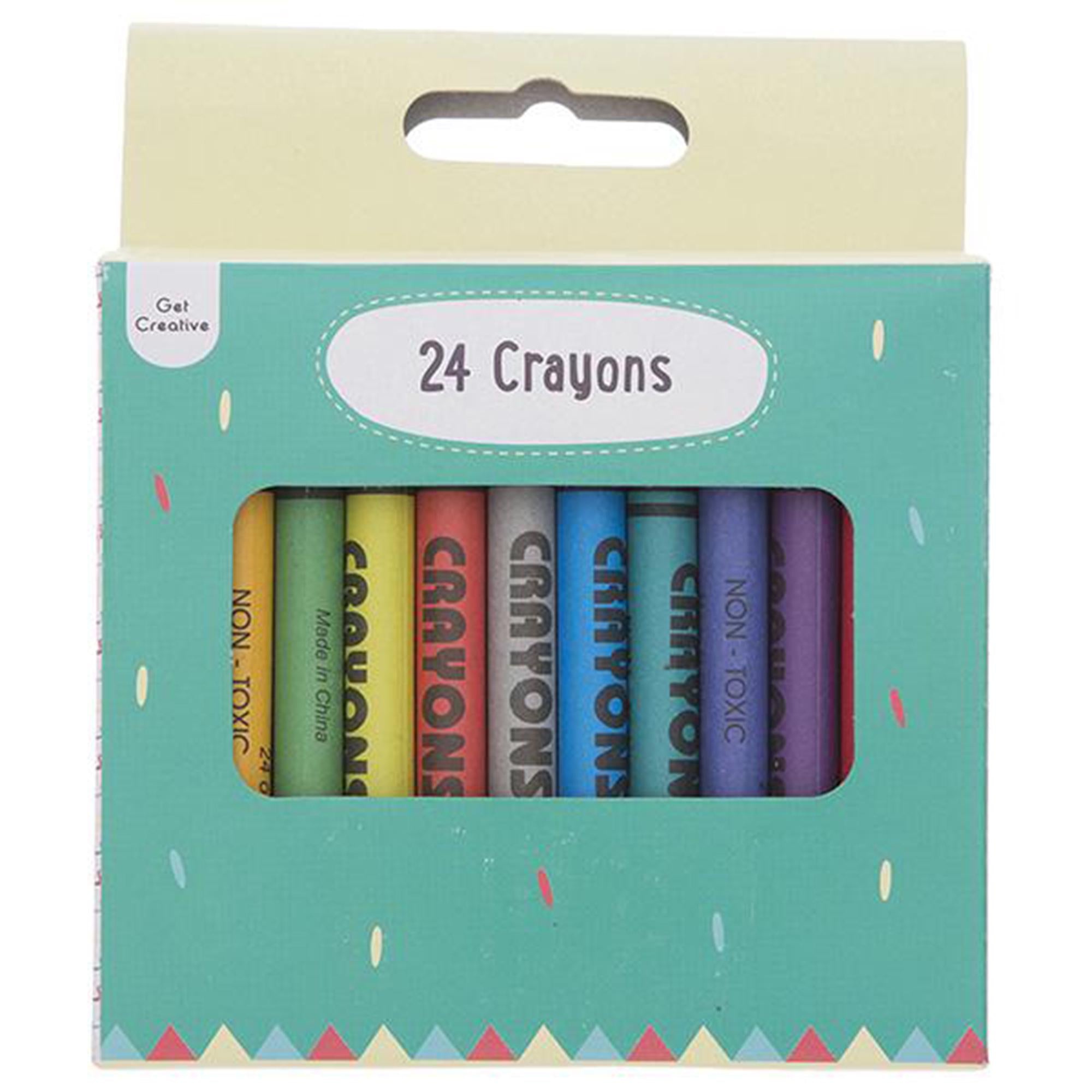 Sainsbury's Get Creative Crayons x24 GOODS Sainsburys   