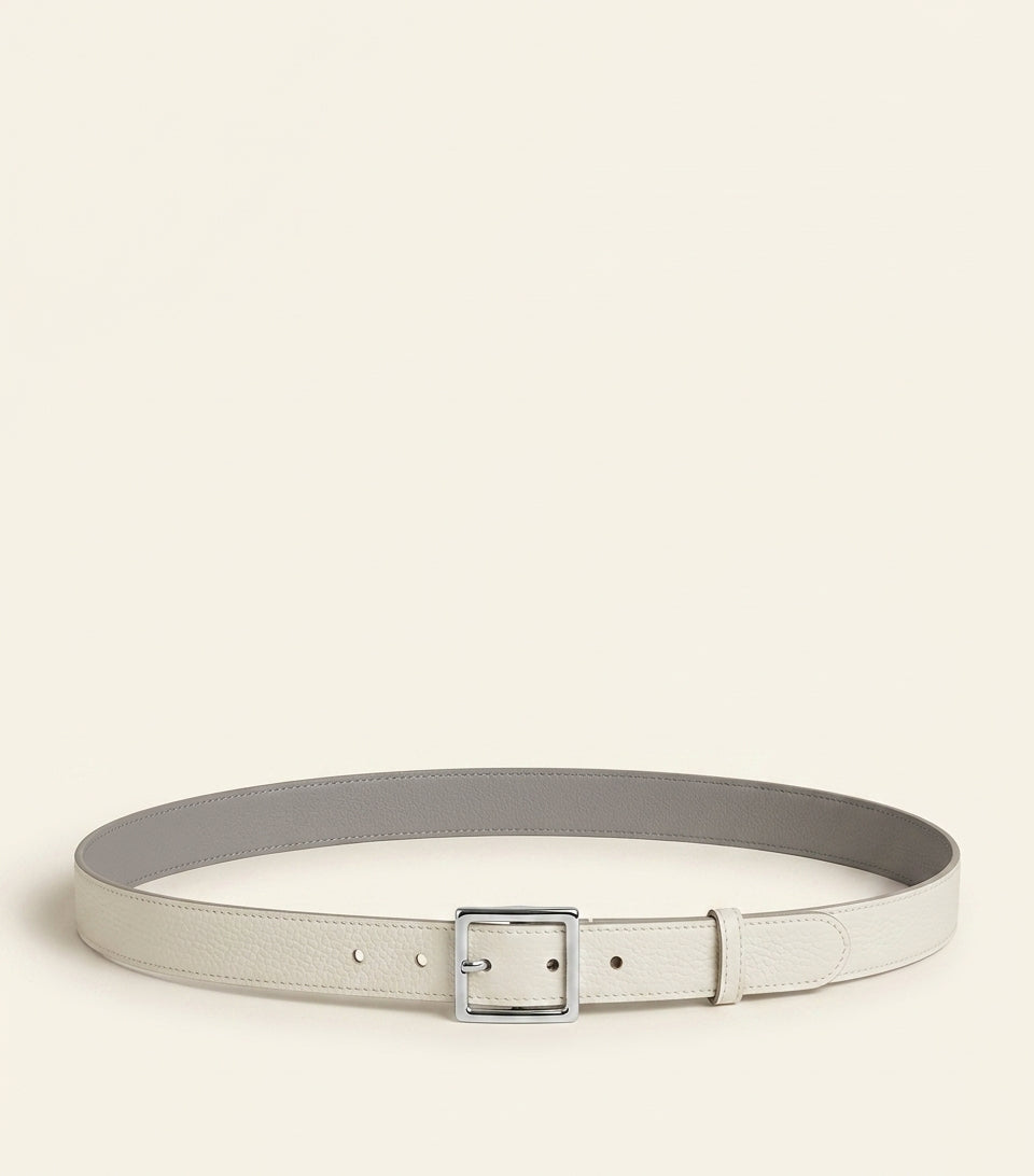 Cartier reversible Santos de Cartier leather belt 3cm, UK version