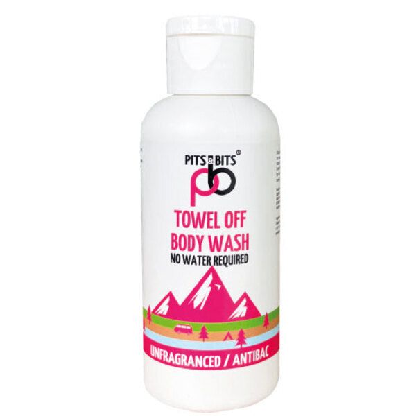 Pits And Bits Towel Off Body Wash Antibacterial 100ml GOODS Superdrug   