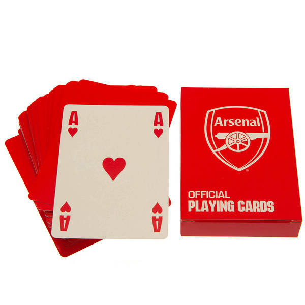 Arsenal FC executive playing card deck, imported from the UK