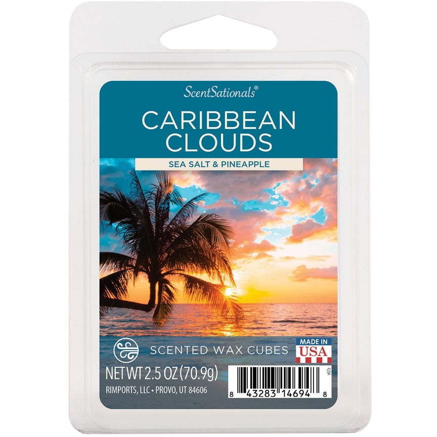 ScentSationals Caribbean Clouds Wax Cubes