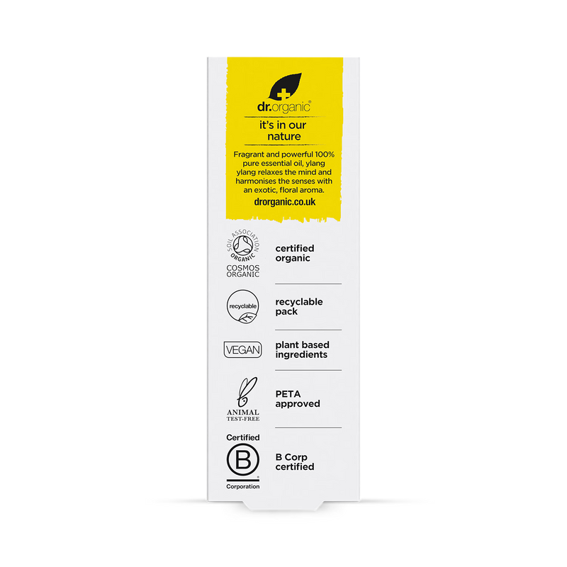 Dr Organic Ylang Ylang essential oil 10ml - British product