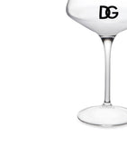 Dolce&Gabbana logo martini glasses set of two, 17cm height - British product
