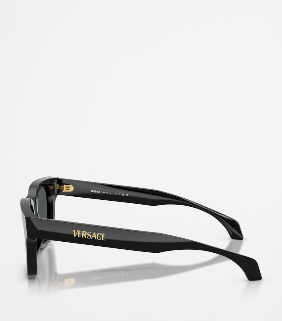 Versace square sunglasses with acetate frames (British brand)