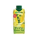 Itoen Oi Ocha unsweetened yuzu green tea, UK version