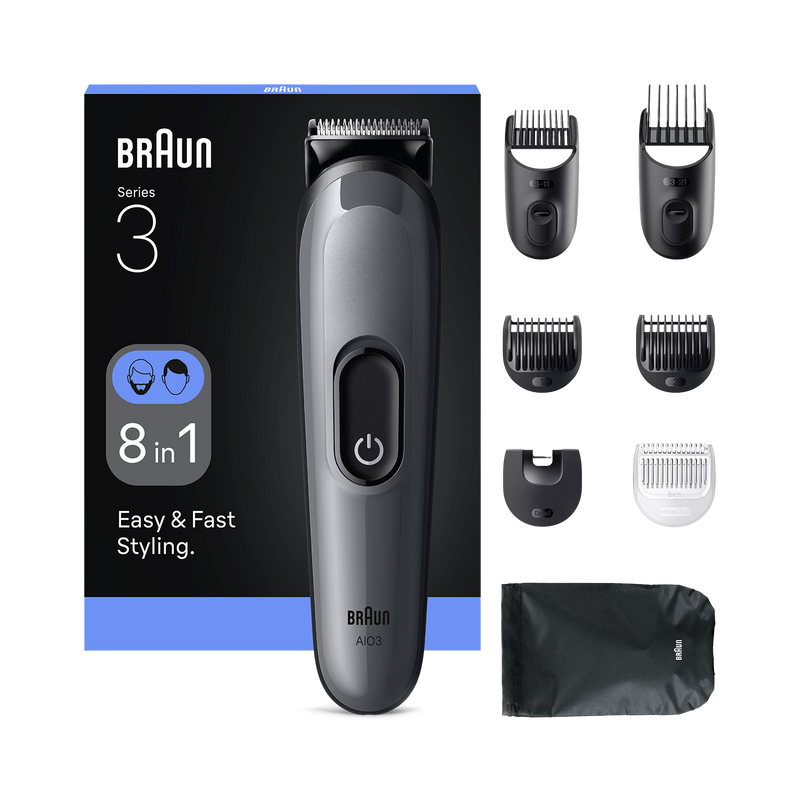 Braun grooming kit Series 3 8in1 - British product