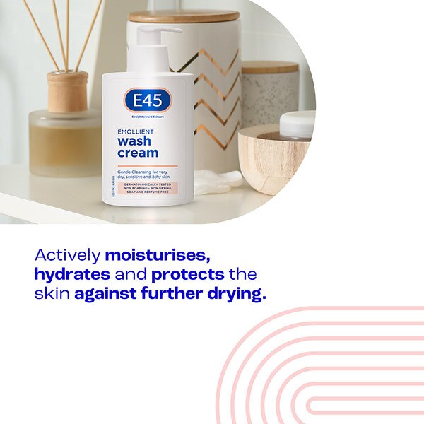 E45 Emollient Wash Cream 250ml GOODS Superdrug   