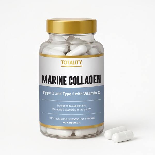 Totality collagen supplement with Vitamin C 60 capsules, UK version