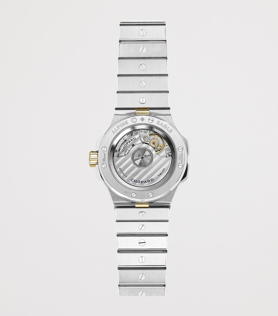 Chopard Alpine Eagle 33mm watch with diamonds, UK version