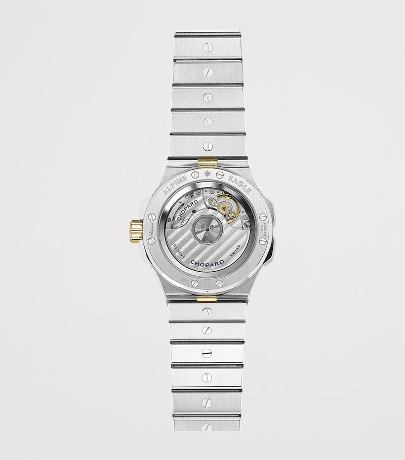 Chopard Alpine Eagle 33mm watch with diamonds, UK version