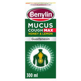 Benylin Mucus Cough Max Syrup - Honey & Lemon - 300ml GOODS Boots   