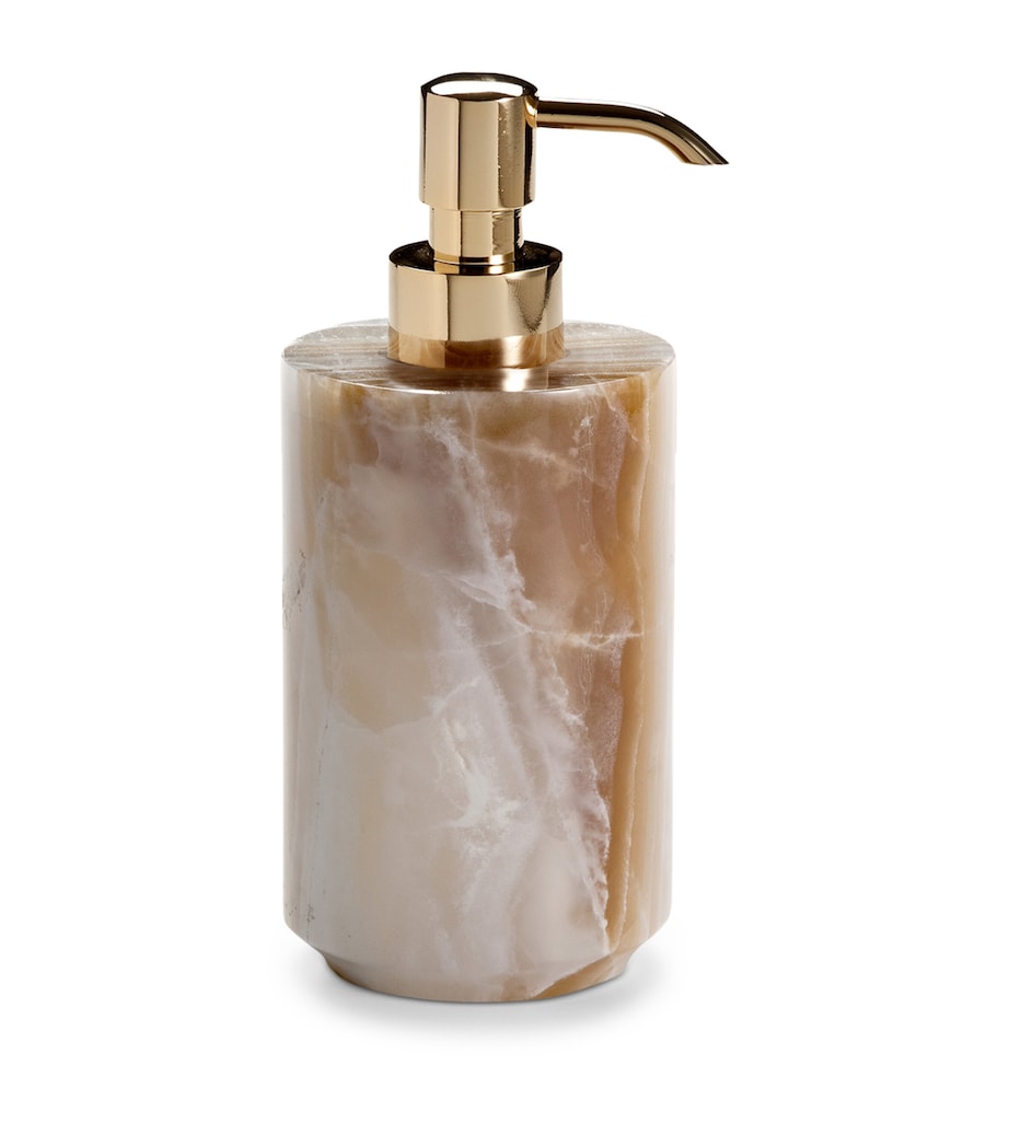 Labrazel Ambarino Onyx soap dispenser approx. 15cm depth, UK version
