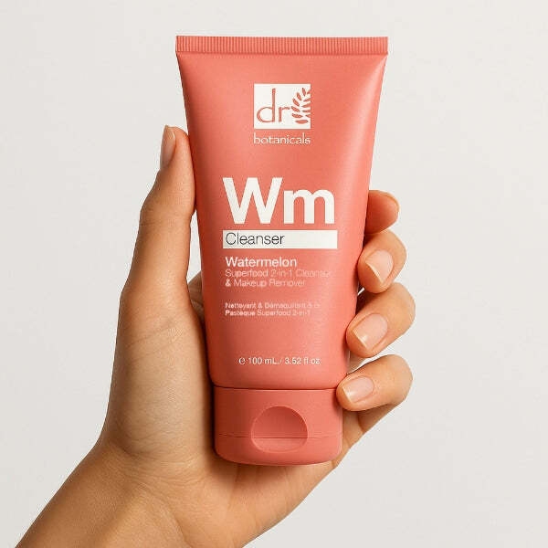 Dr Botanicals Glycolic Acid Watermelon 2-in-1 Cleanser 100ml - British product