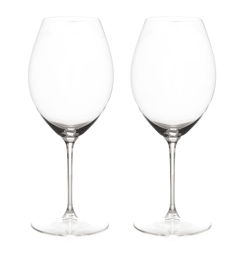 Riedel Veritas Old World Syrah wine glasses 630ml, imported from the UK