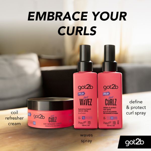 Got2b Curl & Coil Refresher Cream 200Ml GOODS Superdrug   