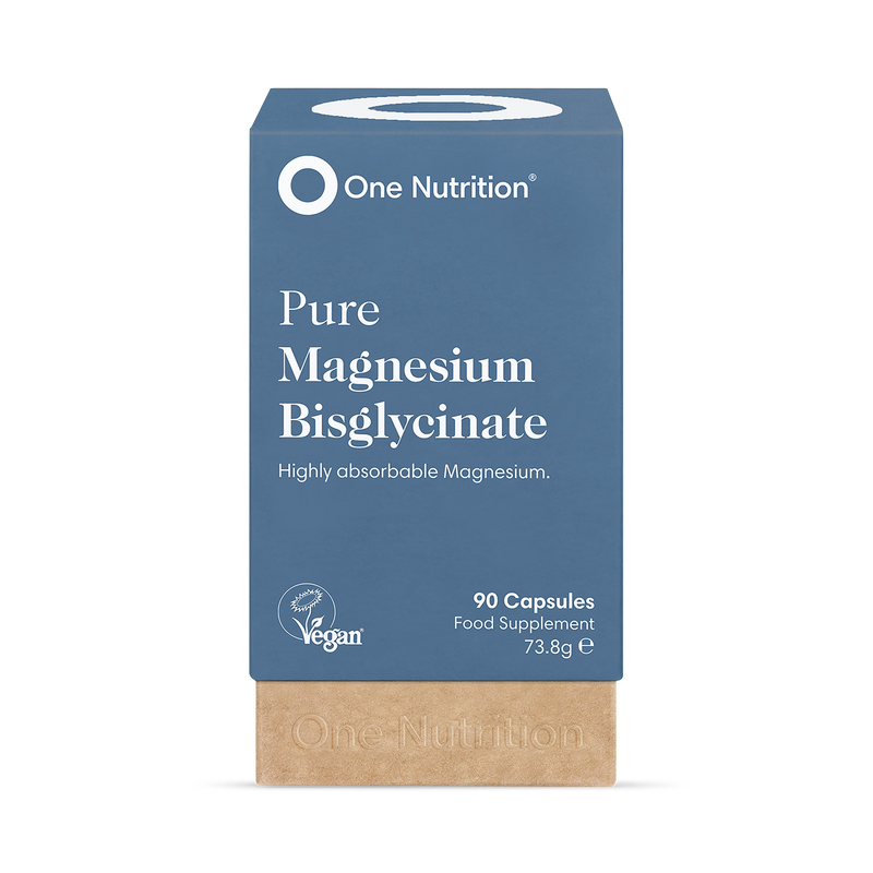 One Nutrition magnesium bisglycinate 90 capsules (British brand)