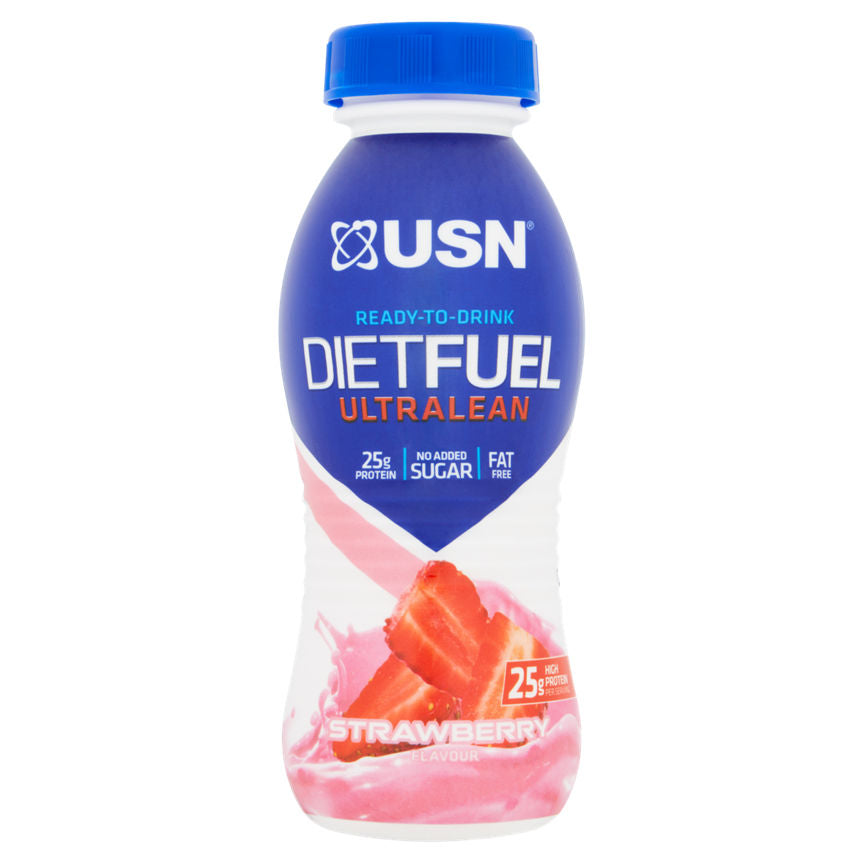 USN Diet Fuel Ultralean Ready-To-Drink Strawberry Flavour