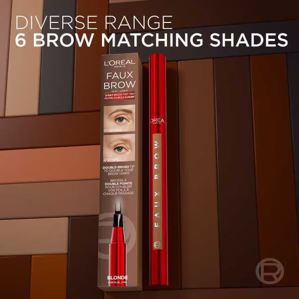 L'Oréal Paris Infallible Faux Brow tint pen Blonde, UK version