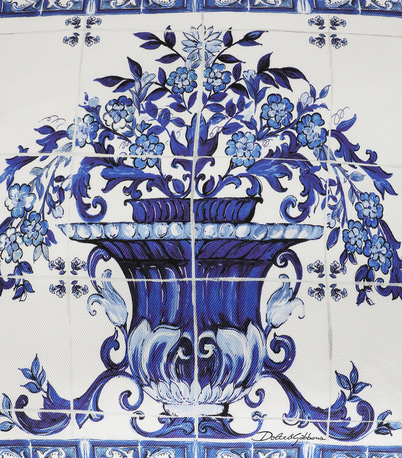 Dolce&Gabbana Casa Blu Mediterraneo cushion 45cm x 45cm - British product