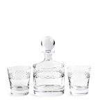Wedgwood Crystal Neo decanter and tumbler set (British brand)