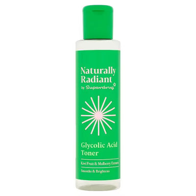 تونر Glycolic Naturally Radiant AHA منظف للوجه 100 مل من Superdrug - اشترِ عبر الإنترنت من McGrocer