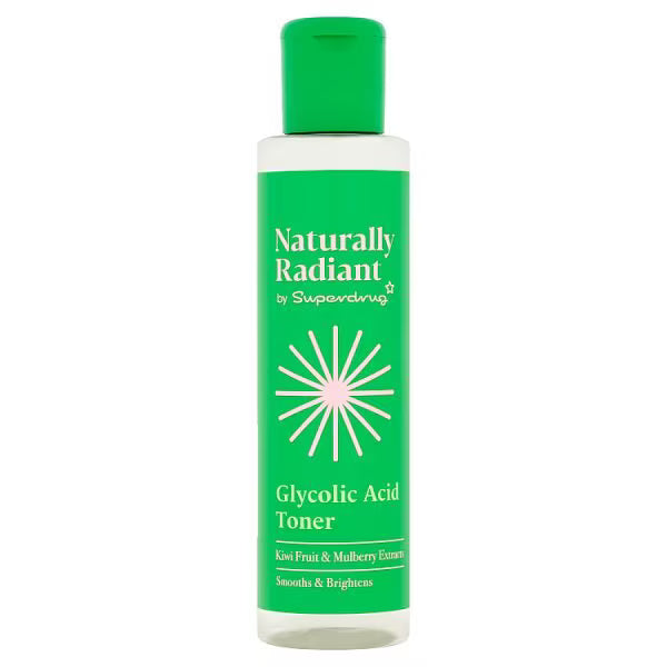glycolic acid toner naturally radiant 100ml, imported from the UK