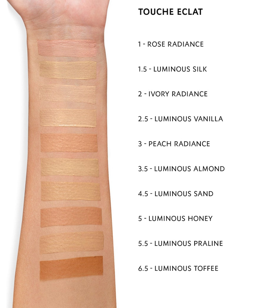 YSL Touche Éclat illuminating pen No.2 Luminous Ivory (British brand)