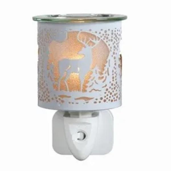 Aroma plug-in wax melter white 13cm (British brand)