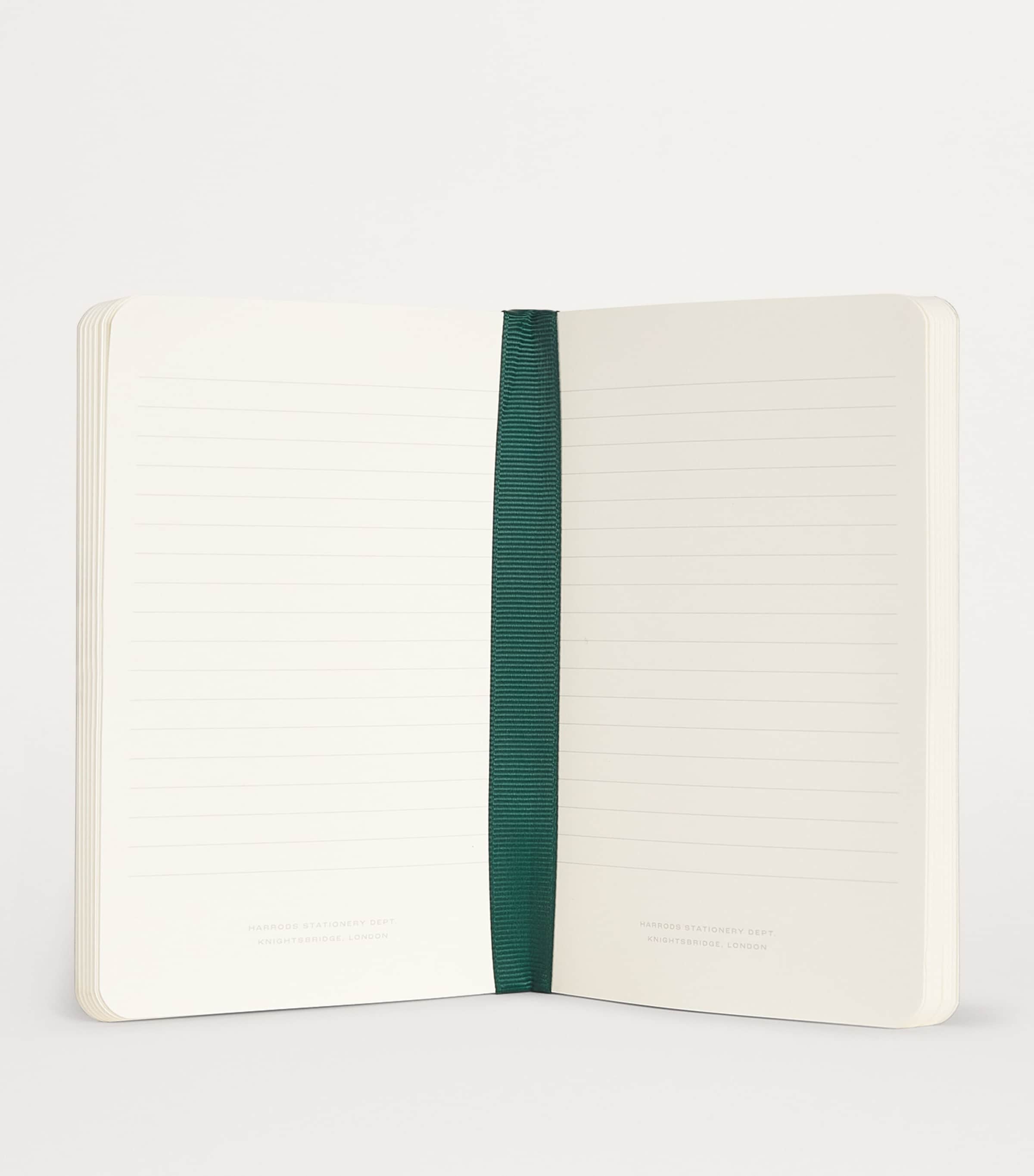 Harrods Logo A6 Lined Notebook, UK version