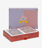 Dolce&Gabbana playing card set with Carretto design and storage box, 2-pack - British product