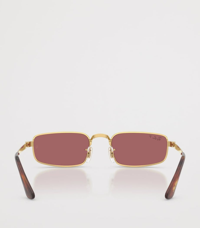 Lunettes de soleil Ray-Ban A$AP Rocky Pillow monture en métal, version Royaume-Uni