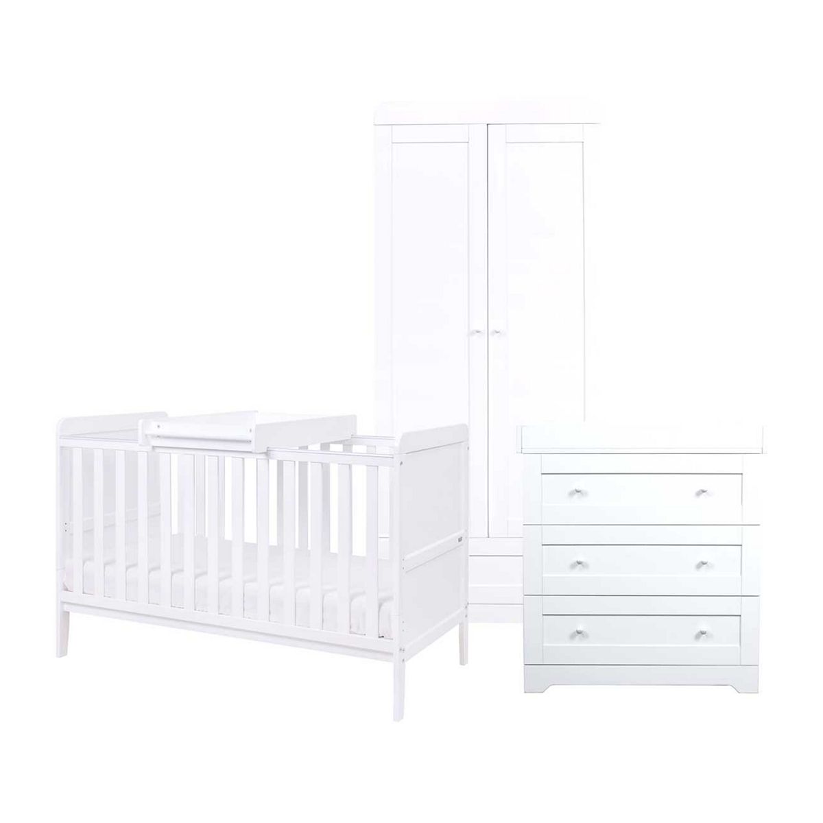 Tutti Bambini Rio 3 Piece Room Set - White GOODS Boots   