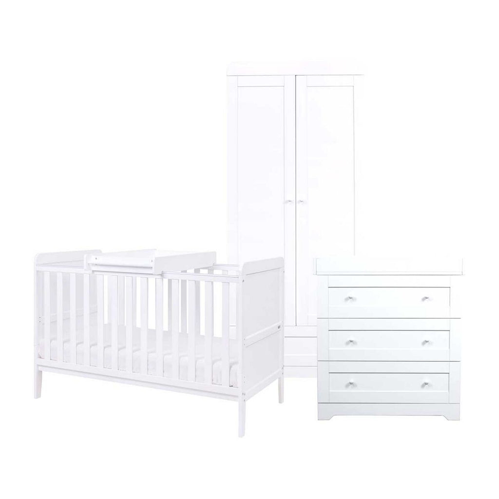 Tutti Bambini Rio 3 Piece Room Set - White